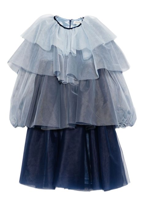 Abito in tulle A' LAPAGE | AMELIA 42CELESTE/NAVY